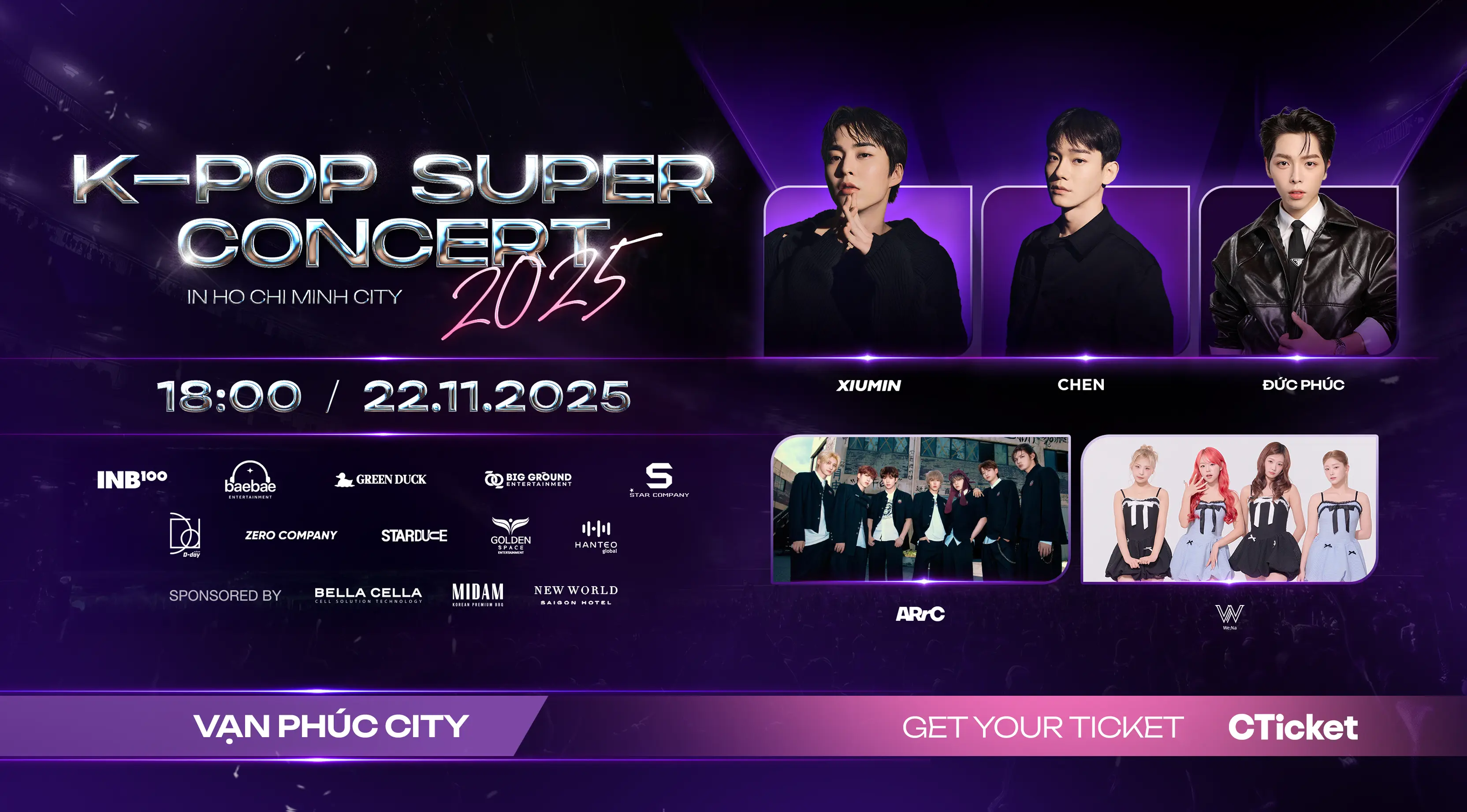 2025 K-POP SUPER CONCERT IN HO CHI MINH CITY | CTicket